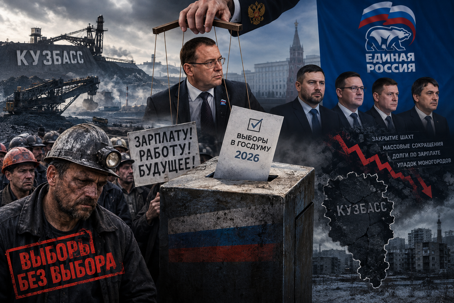 Сырьевой кризис вертикали: как федеральная политика превратила выборы в Кузбассе в точку политического риска